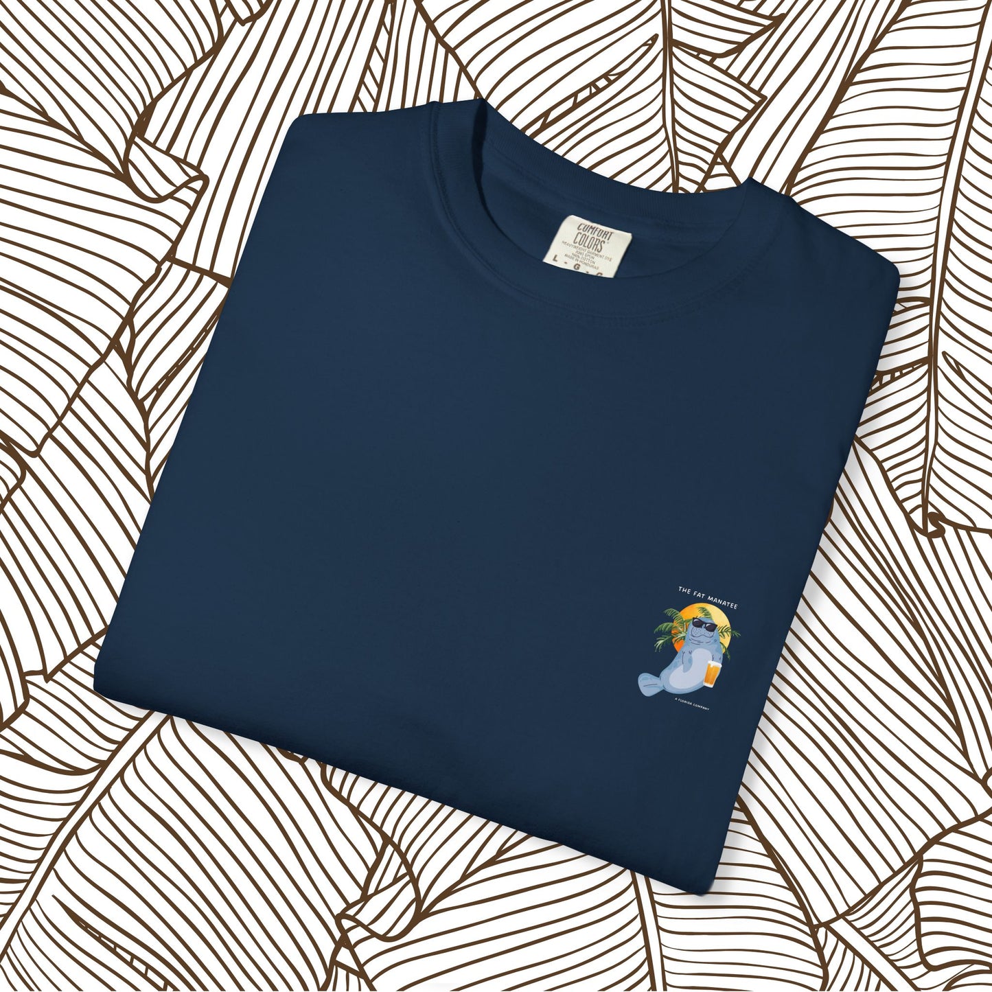 The Fat Manatee “Stay Buoyant” Tee – For the Salty Souls