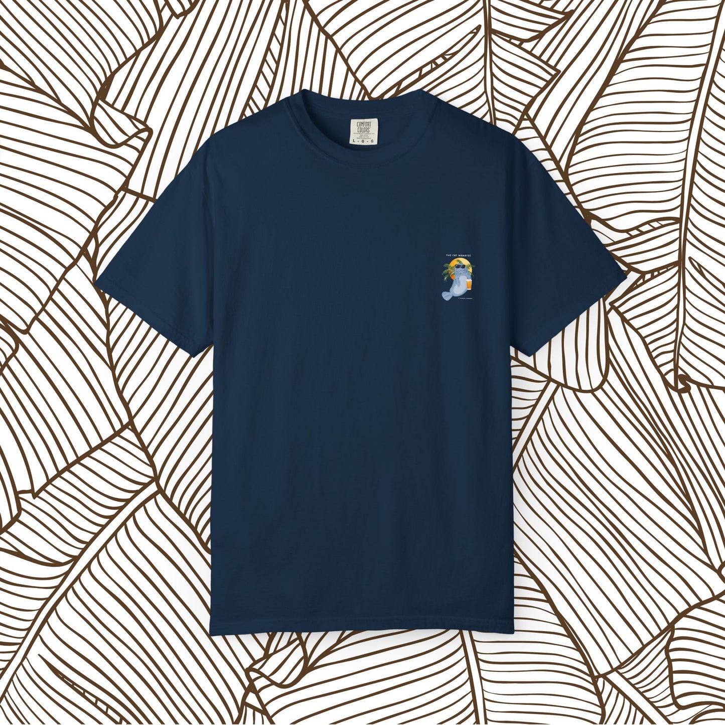 The Fat Manatee “Stay Buoyant” Tee – For the Salty Souls