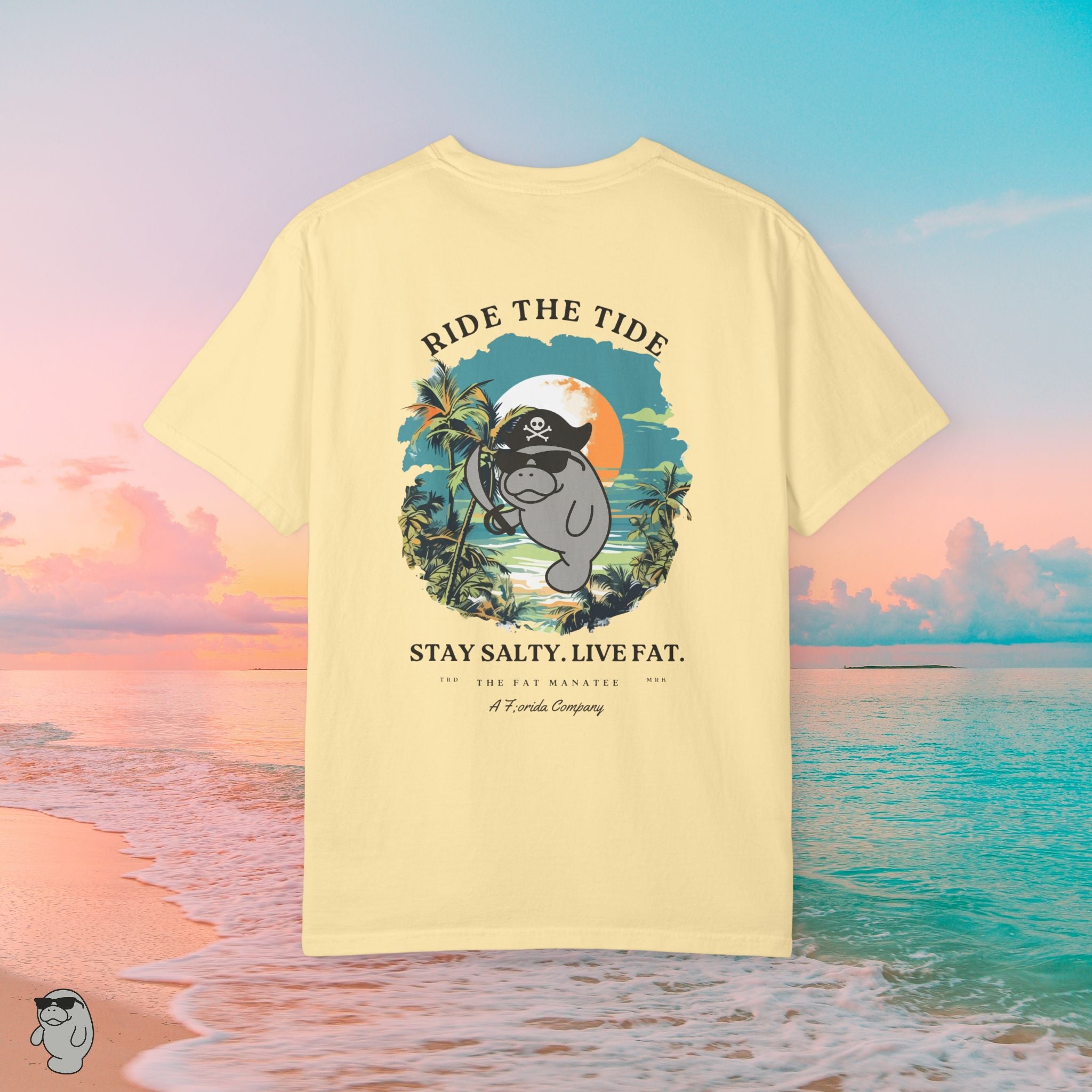 Ride the Tide Pirate Tee