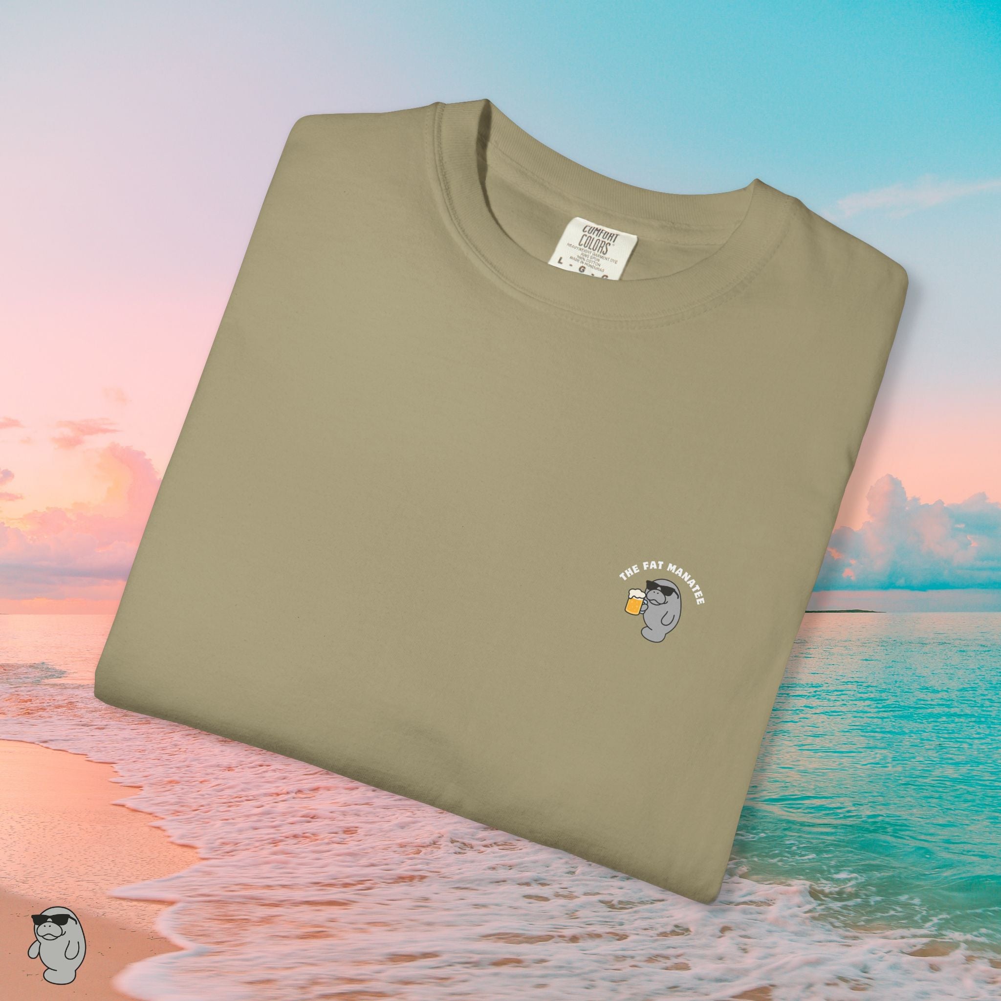 Life’s a Sandbar Tee – The Fat Manatee