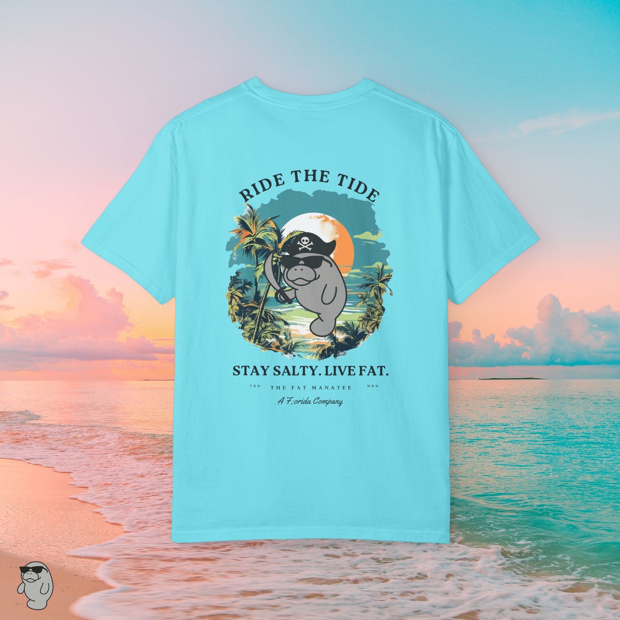 Ride the Tide Pirate Tee