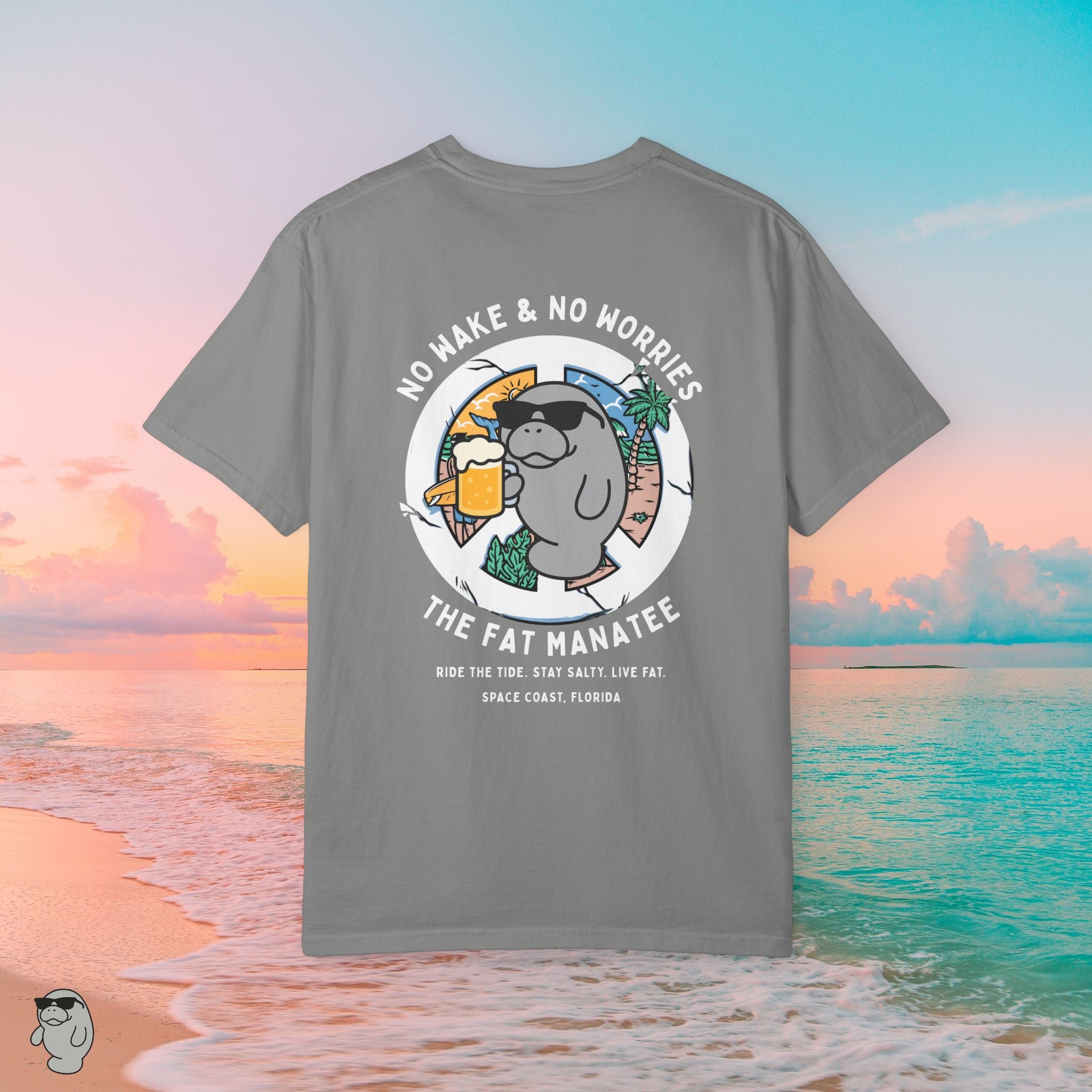 No Wake & No Worries Tee