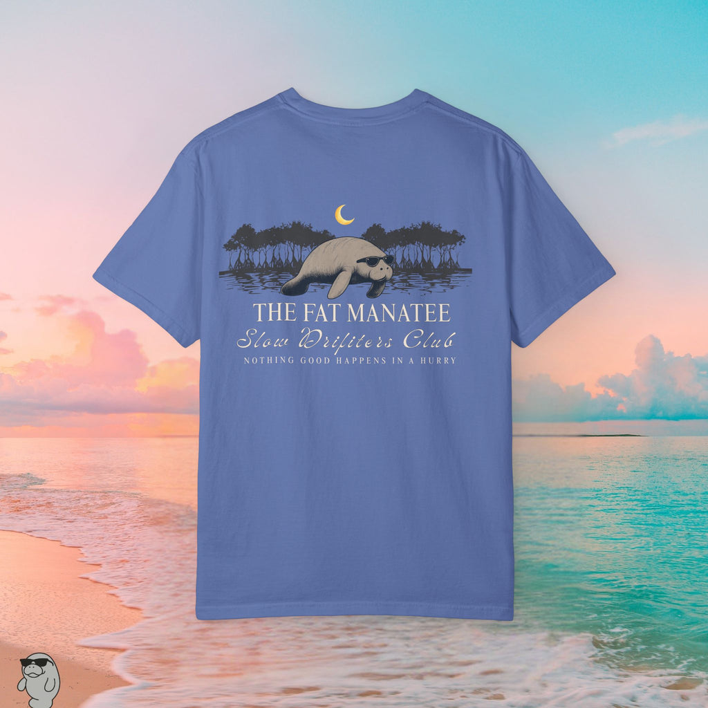 The Fat Manatee™ Slow Drifters Club Tee | Premium Florida Coastal T-Shirt