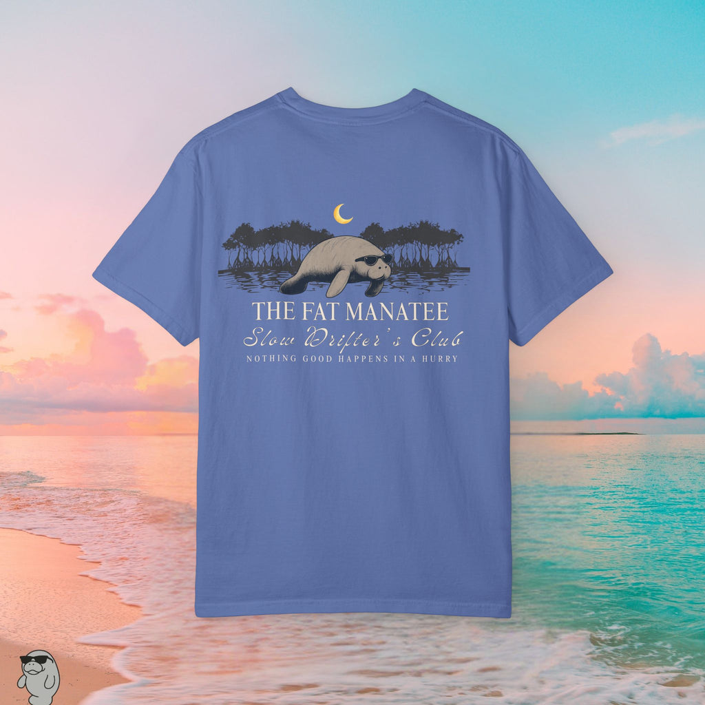 The Fat Manatee™ Slow Drifters Club Tee | Premium Florida Coastal T-Shirt