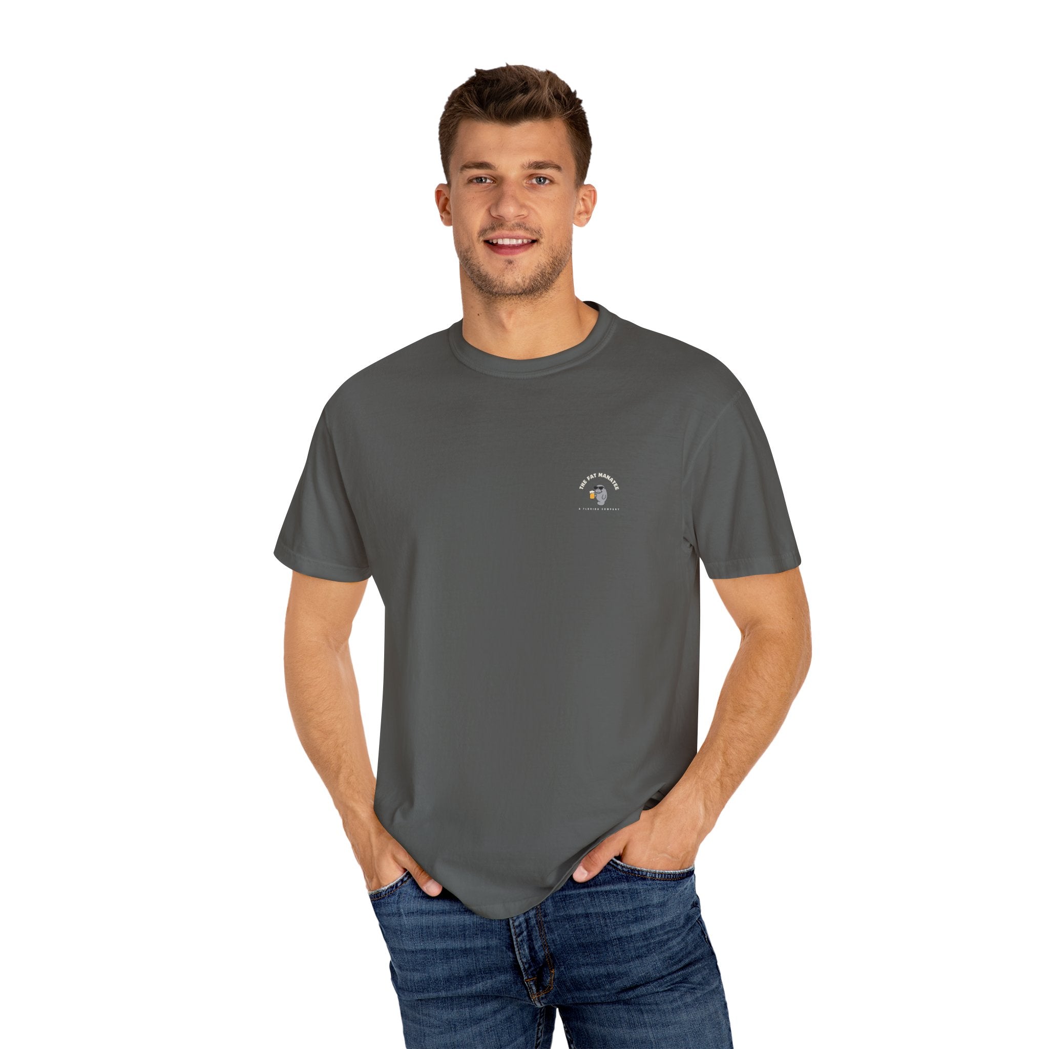 The Fat Manatee “Mangrove Cruiser” Tee – Vintage Surfside Comfort
