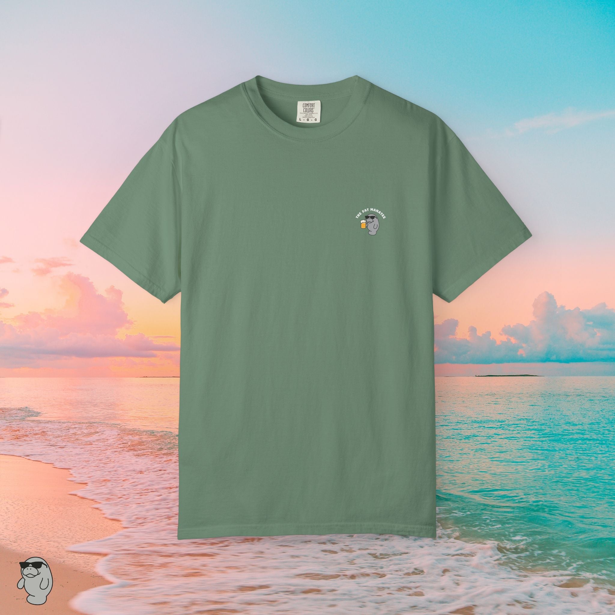 Life’s a Sandbar Tee – The Fat Manatee