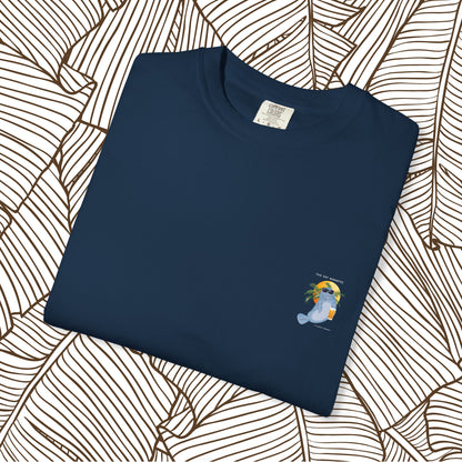 The Fat Manatee “Stay Buoyant” Tee – For the Salty Souls