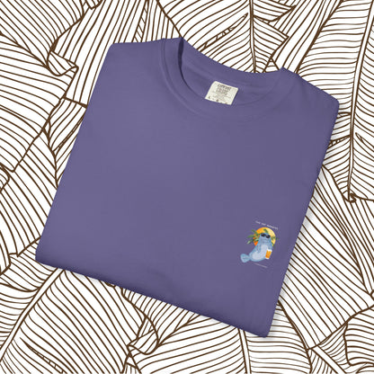 The Fat Manatee “Stay Buoyant” Tee – For the Salty Souls