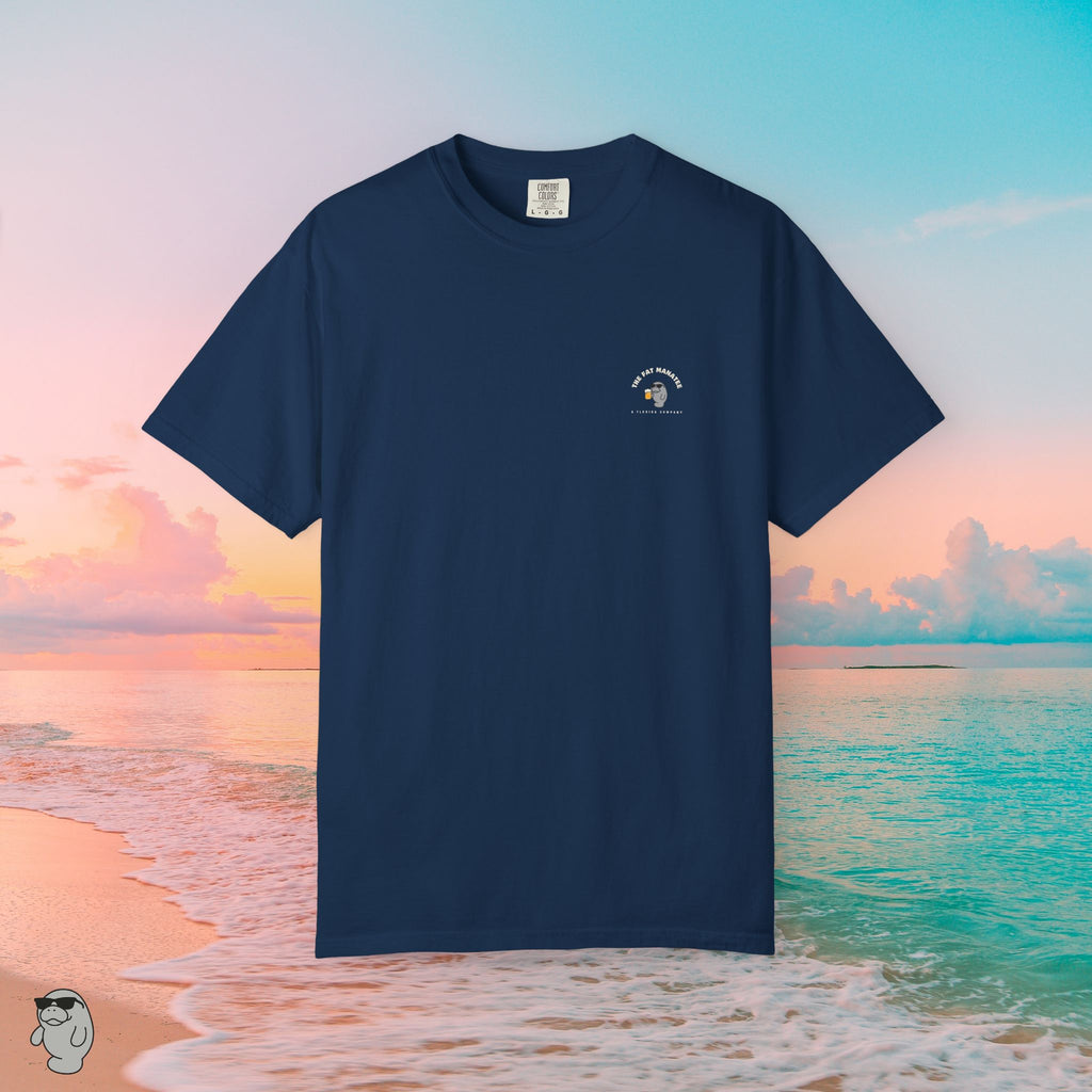 Florida Coastal T-Shirt – Mangrove Cruiser Vintage Surf Graphic Tee | Fat Manatee