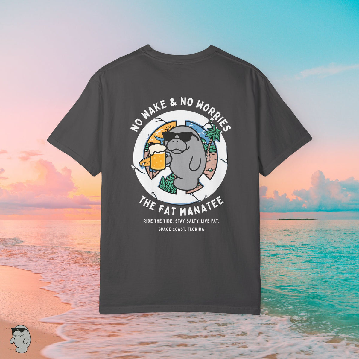 No Wake & No Worries Tee