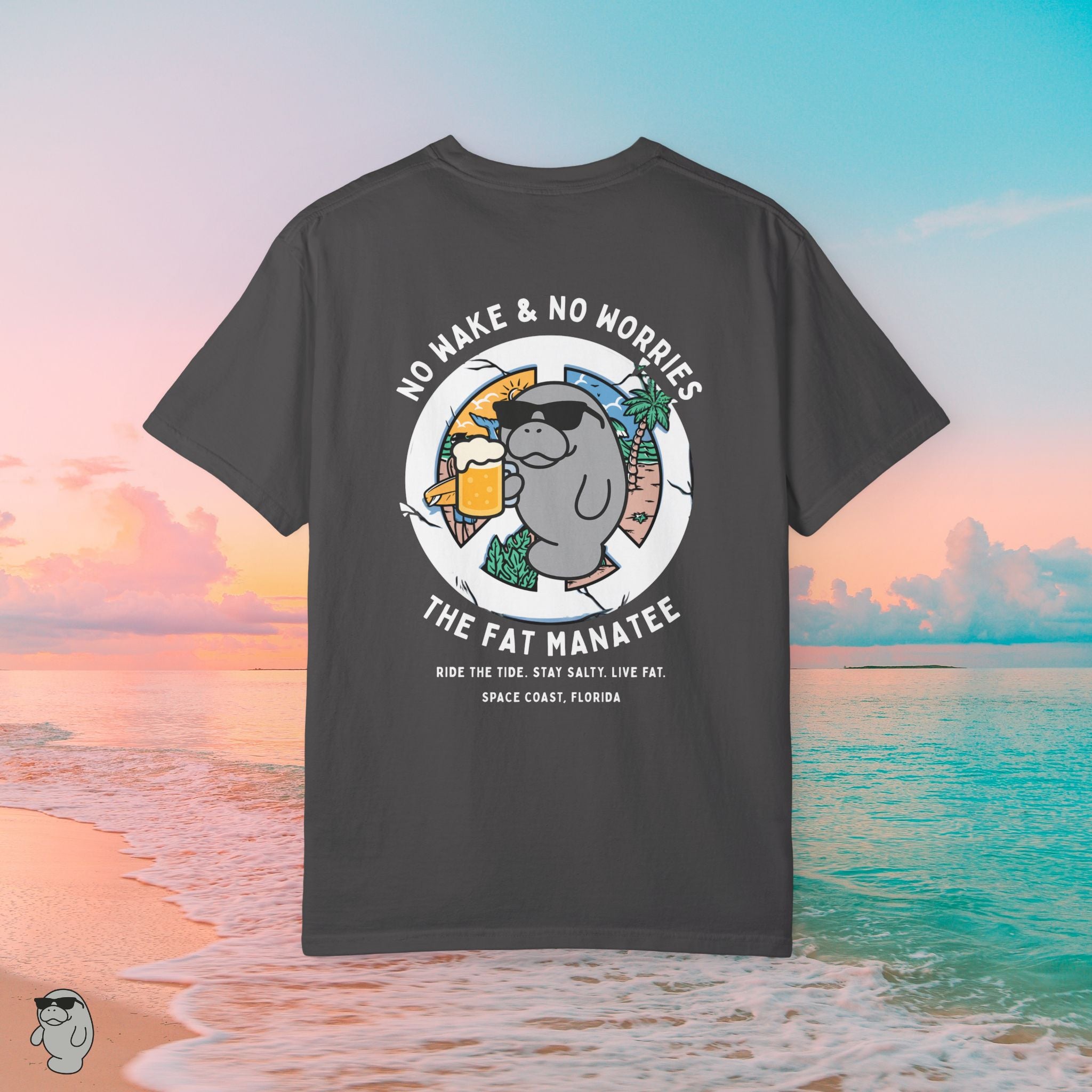 No Wake & No Worries Tee