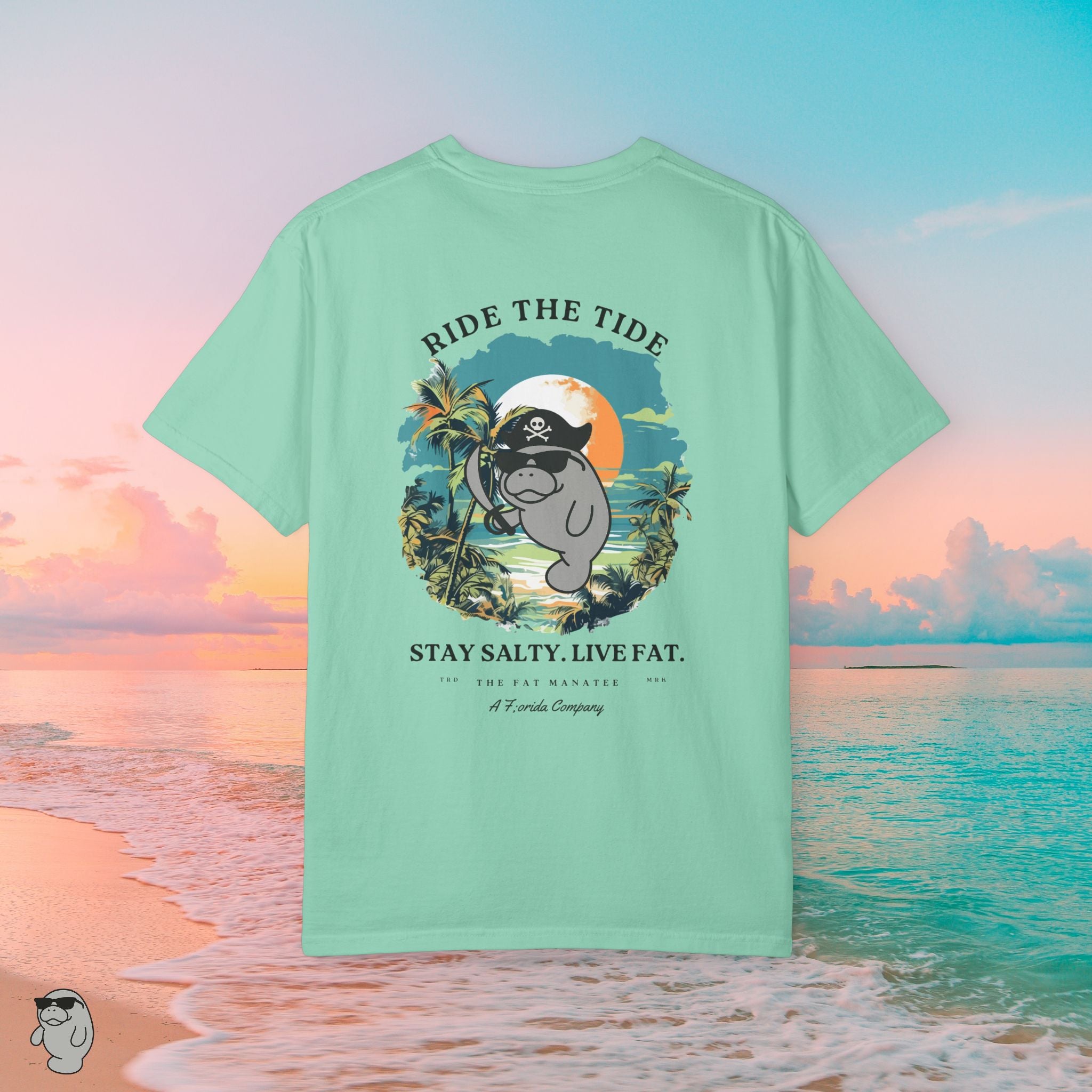 Ride the Tide Pirate Tee
