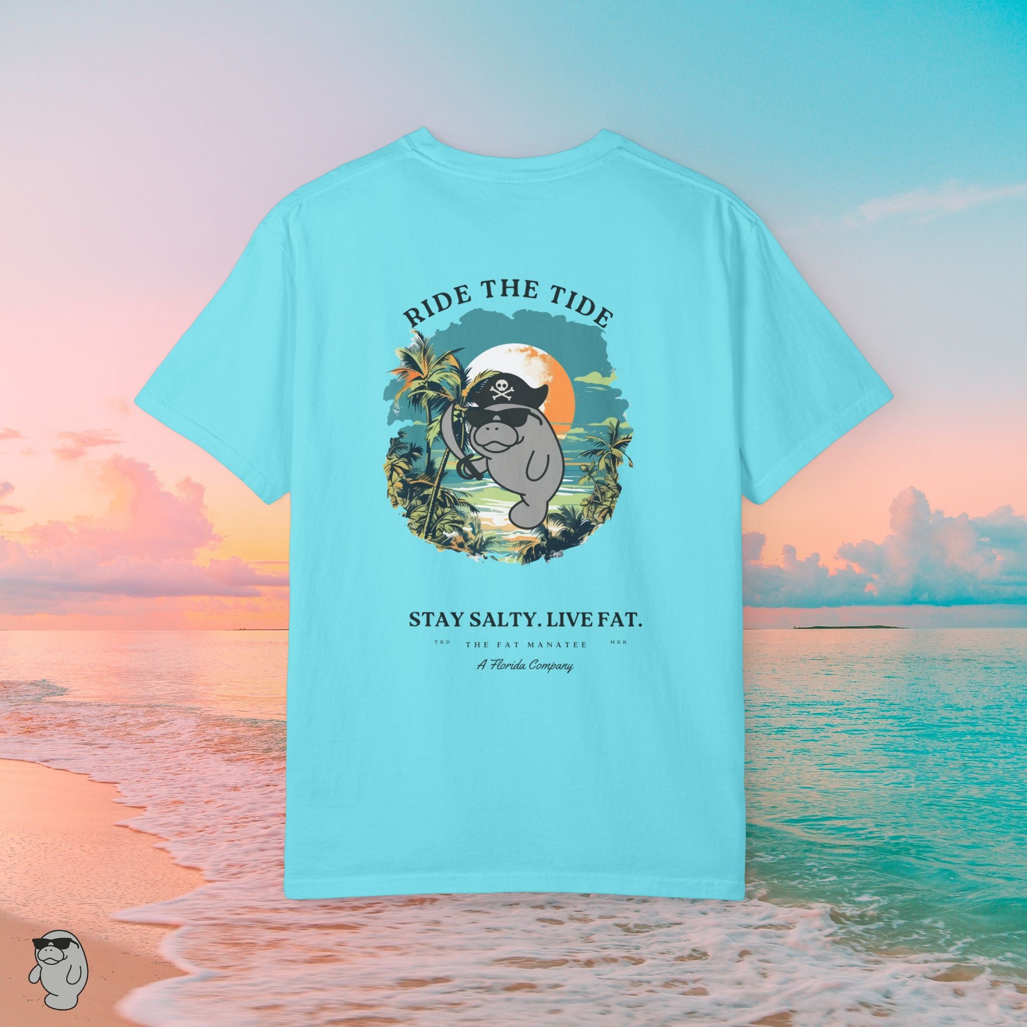 Ride the Tide Pirate Tee