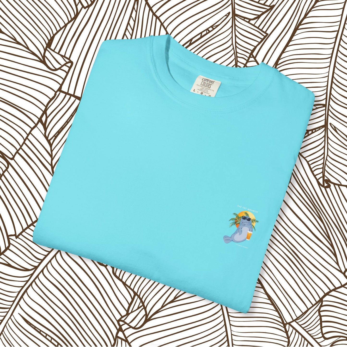 The Fat Manatee “Stay Buoyant” Tee – For the Salty Souls