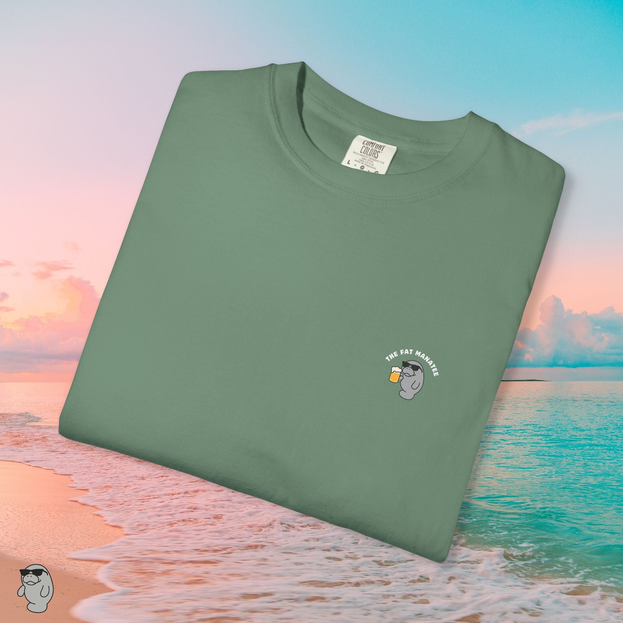 Life’s a Sandbar Tee – The Fat Manatee