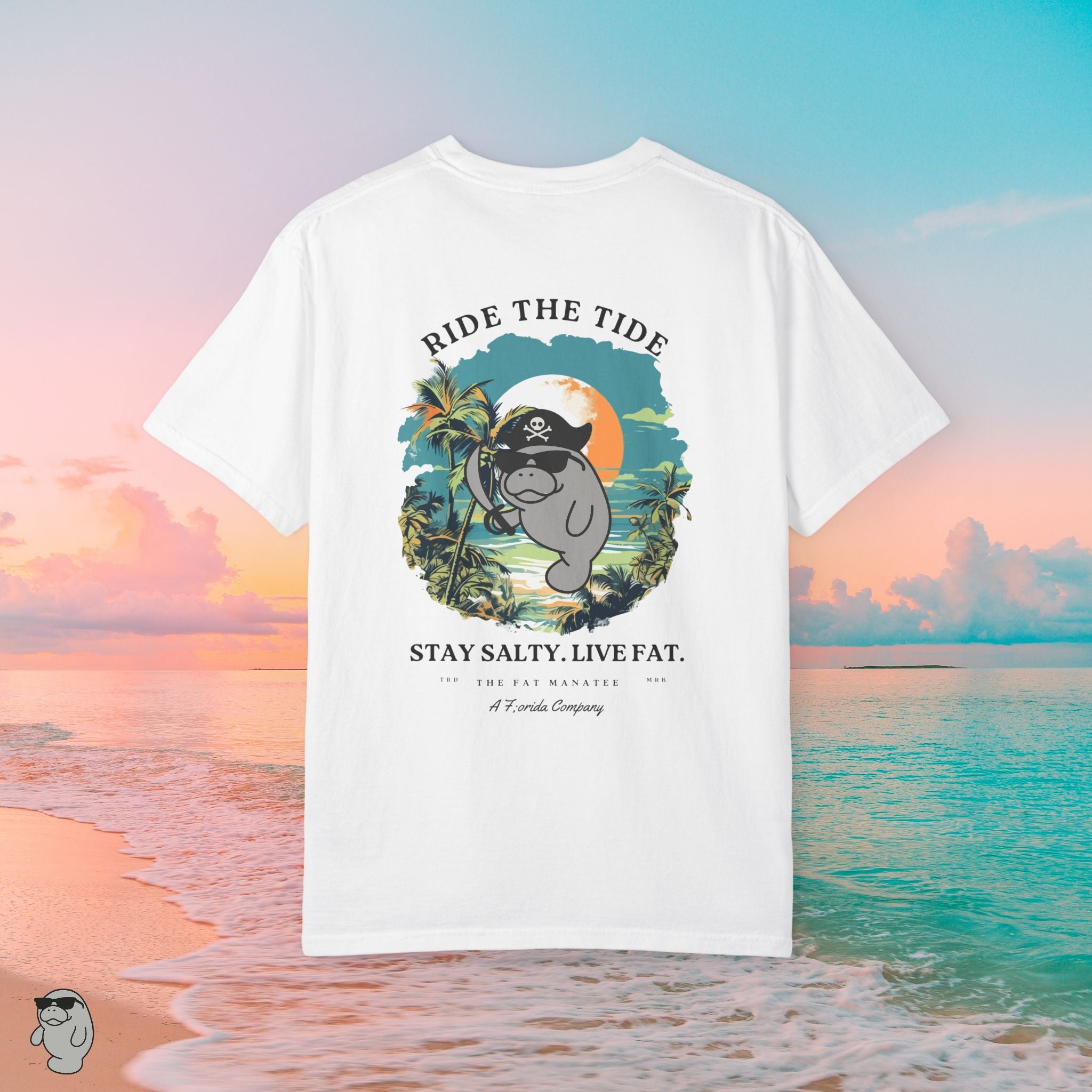 Ride the Tide Pirate Tee