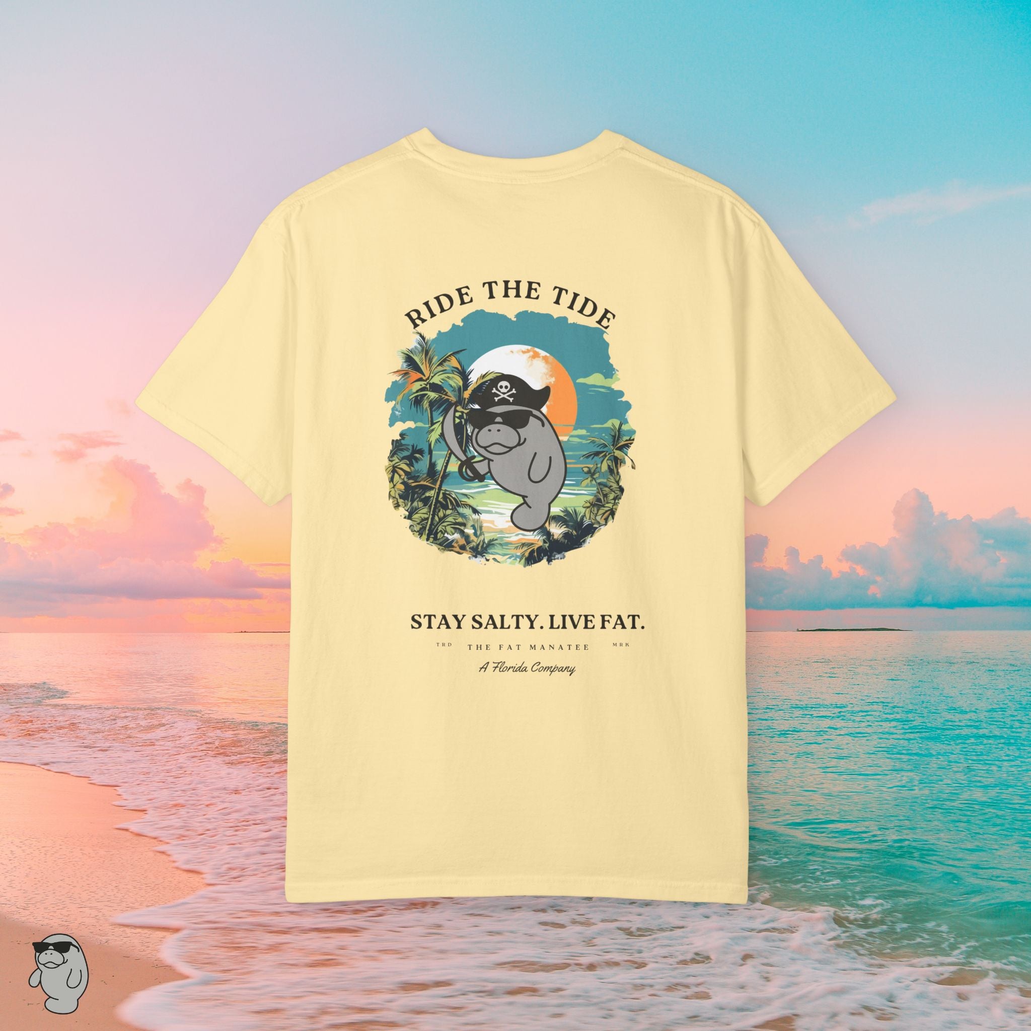 Ride the Tide Pirate Tee