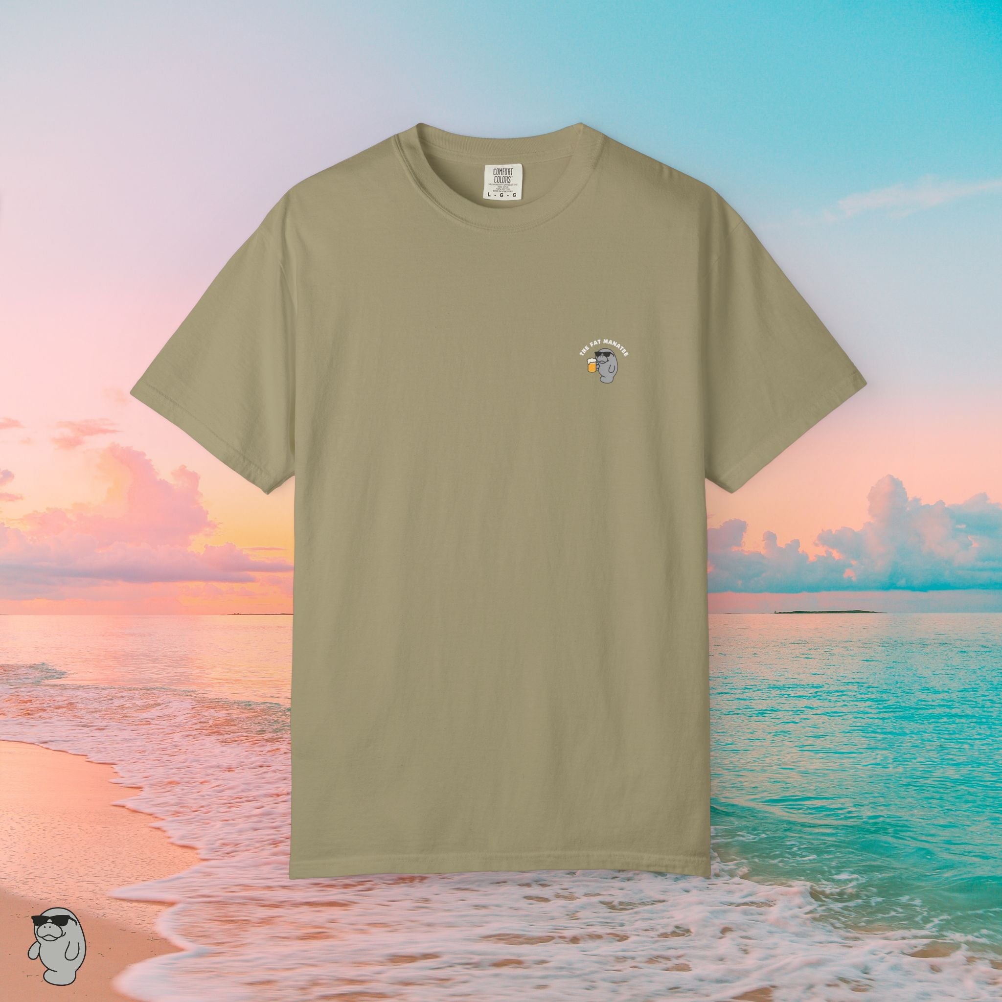 Life’s a Sandbar Tee – The Fat Manatee