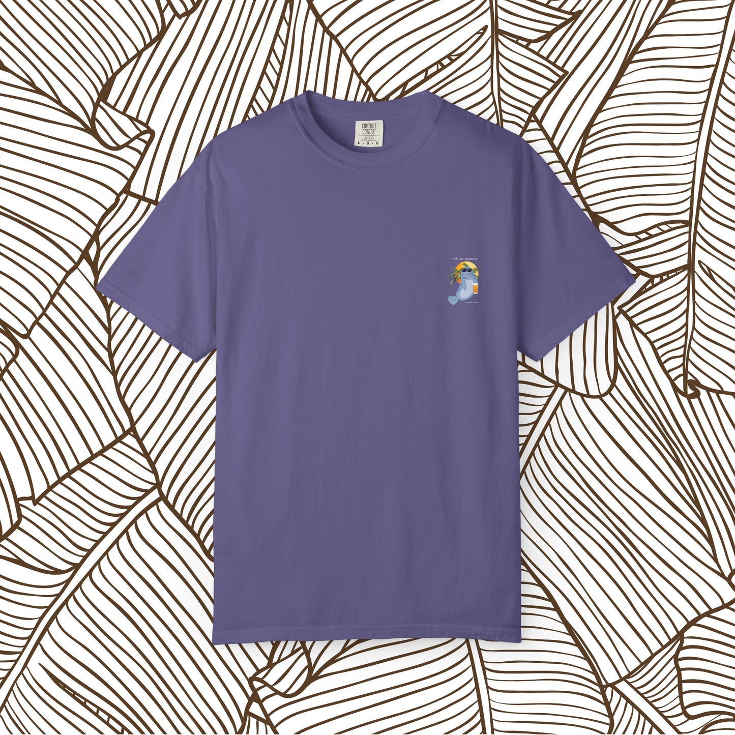 The Fat Manatee “Stay Buoyant” Tee – For the Salty Souls